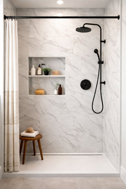 Shower Surround Installation detail